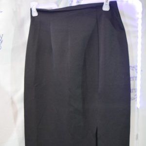 Giorgio Fiorlini Collection Long Black Skirt Size 14